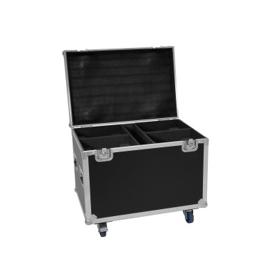 ROADINGER Flightcase 4x TMH-W400 with wheels ROADINGER Flightcase 4x TMH-W400 with wheels