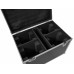 ROADINGER Flightcase 4x TMH-W400 with wheels ROADINGER Flightcase 4x TMH-W400 with wheels