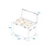 ROADINGER Flightcase 2x LED TMH-X19 Moving head ROADINGER Flightcase 2x LED TMH-X19 Moving head