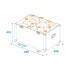 ROADINGER Flightcase 2x LED TMH-75