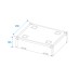 ROADINGER Flightcase 2x LED TMH-75