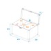 ROADINGER Flightcase 2 x LED CBB-2 COB Bar ROADINGER Flightcase 2 x LED CBB-2 COB Bar
