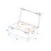 ROADINGER Flightcase 2x LED CLS-18 QCL RGB/WW