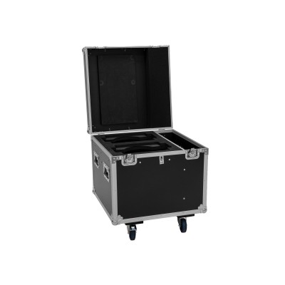 ROADINGER Flightcase PRO 2x IP TMH-W285 with wheels
