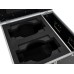 ROADINGER Flightcase PRO 2x IP TMH-W285 with wheels