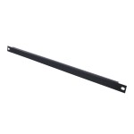 OMNITRONIC Front Panel Z-19U-shaped, steel, bk 0.5U
