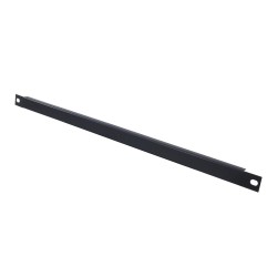 OMNITRONIC Front Panel Z-19U-shaped, steel, bk 0.5U