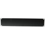 OMNITRONIC Front Panel Z-19U-shaped, steel, black 2U