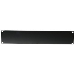 OMNITRONIC Front Panel Z-19U-shaped, steel, black 2U