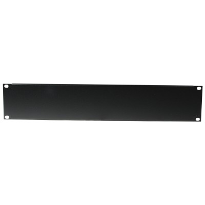 OMNITRONIC Front Panel Z-19U-shaped, steel, black 2U OMNITRONIC Front Panel Z-19U-shaped, steel, black 2U
