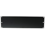 OMNITRONIC Front Panel Z-19U-shaped, steel, black 3U
