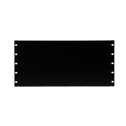 OMNITRONIC Front Panel Z-19U-shaped, steel, black 5U