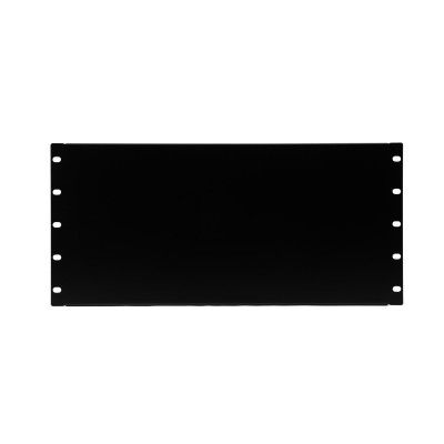 OMNITRONIC Front Panel Z-19U-shaped, steel, black 5U OMNITRONIC Front Panel Z-19U-shaped, steel, black 5U