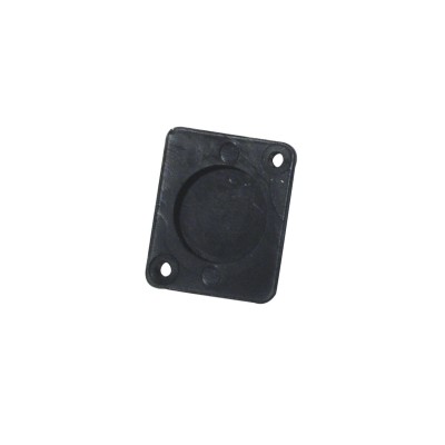 ACCESSORY Universal XLR Blanking Plate, black plast
