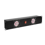 OMNITRONIC Front Panel Z-19 with 2 Fans wired 2U