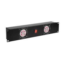 OMNITRONIC Front Panel Z-19 with 2 Fans wired 2U