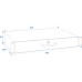 OMNITRONIC Rack Drawer with lock 2U