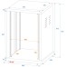 ROADINGER Steel Rack SR-19, 18U