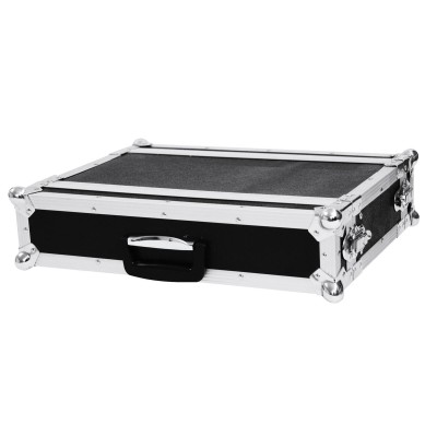 ROADINGER Effect Rack CO DD, 2U, 24cm deep, black ROADINGER Effect Rack CO DD, 2U, 24cm deep, black