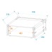 ROADINGER Effect Rack CO DD, 5U, 24cm deep, black ROADINGER Effect Rack CO DD, 5U, 24cm deep, black