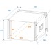 ROADINGER Effect Rack CO DD, 6U, 24cm deep, black ROADINGER Effect Rack CO DD, 6U, 24cm deep, black