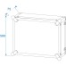 ROADINGER Effect Rack CO DD, 12U, 38cm deep, black ROADINGER Effect Rack CO DD, 12U, 38cm deep, black