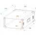 ROADINGER Rack PRO 4U 45cm ROADINGER Rack PRO 4U 45cm