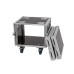 ROADINGER Rack PRO 8U 45cm with wheels