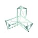 DECOTRUSS SAL-32 Corner 3-way /\ left silver DECOTRUSS SAL-32 Corner 3-way /\ left silver