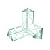 DECOTRUSS SAL-34 Corner 3-way \/ left silver DECOTRUSS SAL-34 Corner 3-way \/ left silver
