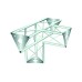 DECOTRUSS SAT-42 4-way piece \/ silver DECOTRUSS SAT-42 4-way piece \/ silver
