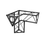 DECOTRUSS SAL-33 Corner 3-way \/ right, black