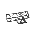 DECOTRUSS SAT-36 T-piece 3-way horizontal, black