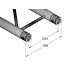 ALUTRUSS BILOCK BQ2-210 2-way Cross Beam ALUTRUSS BILOCK BQ2-210 2-way Cross Beam