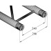 ALUTRUSS BILOCK BQ2-500 2-way Cross Beam ALUTRUSS BILOCK BQ2-500 2-way Cross Beam
