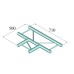 ALUTRUSS BILOCK BQ2-SPAT35H 3-way T-Piece 90° bk ALUTRUSS BILOCK BQ2-SPAT35H 3-way T-Piece 90° bk