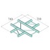 ALUTRUSS BILOCK BQ2-SPAC41H 4-way Cross Piece bk ALUTRUSS BILOCK BQ2-SPAC41H 4-way Cross Piece bk