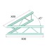 ALUTRUSS DECOLOCK DQ2-SPAC19V 2-way Corner 45° bk ALUTRUSS DECOLOCK DQ2-SPAC19V 2-way Corner 45° bk