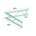 ALUTRUSS DECOLOCK DQ2-SPAC20V 2-way Corner 60° bk ALUTRUSS DECOLOCK DQ2-SPAC20V 2-way Corner 60° bk