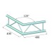 ALUTRUSS DECOLOCK DQ2-SPAC22V 2-way Corner 120°bk ALUTRUSS DECOLOCK DQ2-SPAC22V 2-way Corner 120°bk