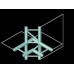 ALUTRUSS DECOLOCK DQ2-SPAC44H 4-way Corner bk ALUTRUSS DECOLOCK DQ2-SPAC44H 4-way Corner bk
