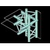 ALUTRUSS DECOLOCK DQ3-PAC45 4-way Corner right ALUTRUSS DECOLOCK DQ3-PAC45 4-way Corner right