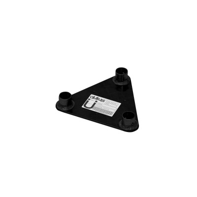 ALUTRUSS DECOLOCK DQ3S-WP Wall Mounting Plate bk