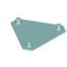 ALUTRUSS DECOLOCK DQ3-WPM Wall Mounting Plate MALE