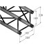 ALUTRUSS DECOLOCK DQ4-S200 4-way Cross Beam bk