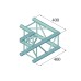 ALUTRUSS DECOLOCK DQ4-S SPAC21 2-way Corner 90°bk ALUTRUSS DECOLOCK DQ4-S SPAC21 2-way Corner 90°bk