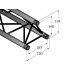 ALUTRUSS DECOLOCK DQ3-S2500 3-way Cross Beam bk ALUTRUSS DECOLOCK DQ3-S2500 3-way Cross Beam bk