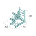 ALUTRUSS DECOLOCK DQ3-SPAL33 3-way Corner 90° bk ALUTRUSS DECOLOCK DQ3-SPAL33 3-way Corner 90° bk
