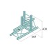 ALUTRUSS DECOLOCK DQ3-SPAT37 3-way T-Piece 90° bk ALUTRUSS DECOLOCK DQ3-SPAT37 3-way T-Piece 90° bk