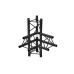 ALUTRUSS DECOLOCK DQ3-SPAC45 4-way Corner right bk ALUTRUSS DECOLOCK DQ3-SPAC45 4-way Corner right bk